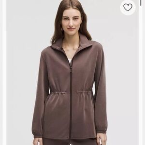 Lululemon Softstreme Cinch-Waist Full-Zip Jacket, NWT